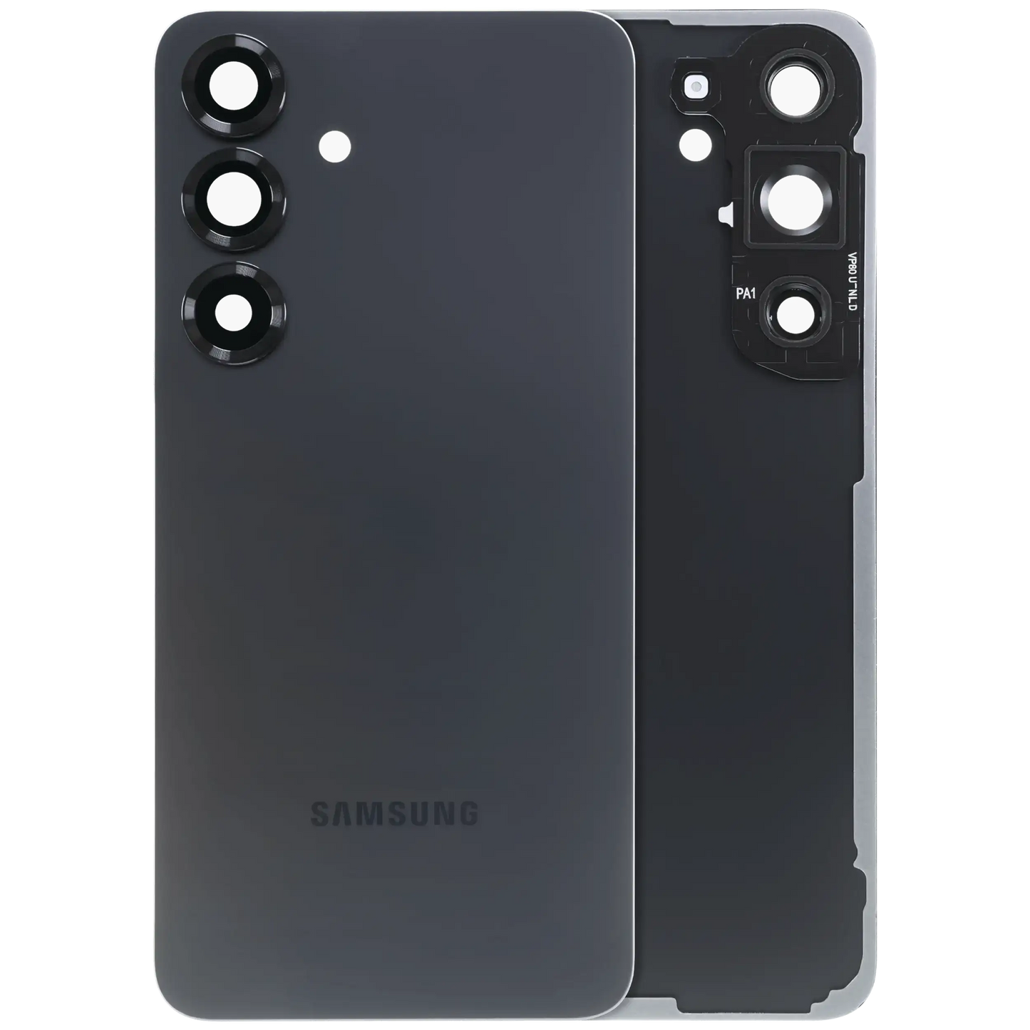 Back Cover Glass With Camera Lens For Samsung Galaxy S25 5G (Service Pack) (Blue Black)