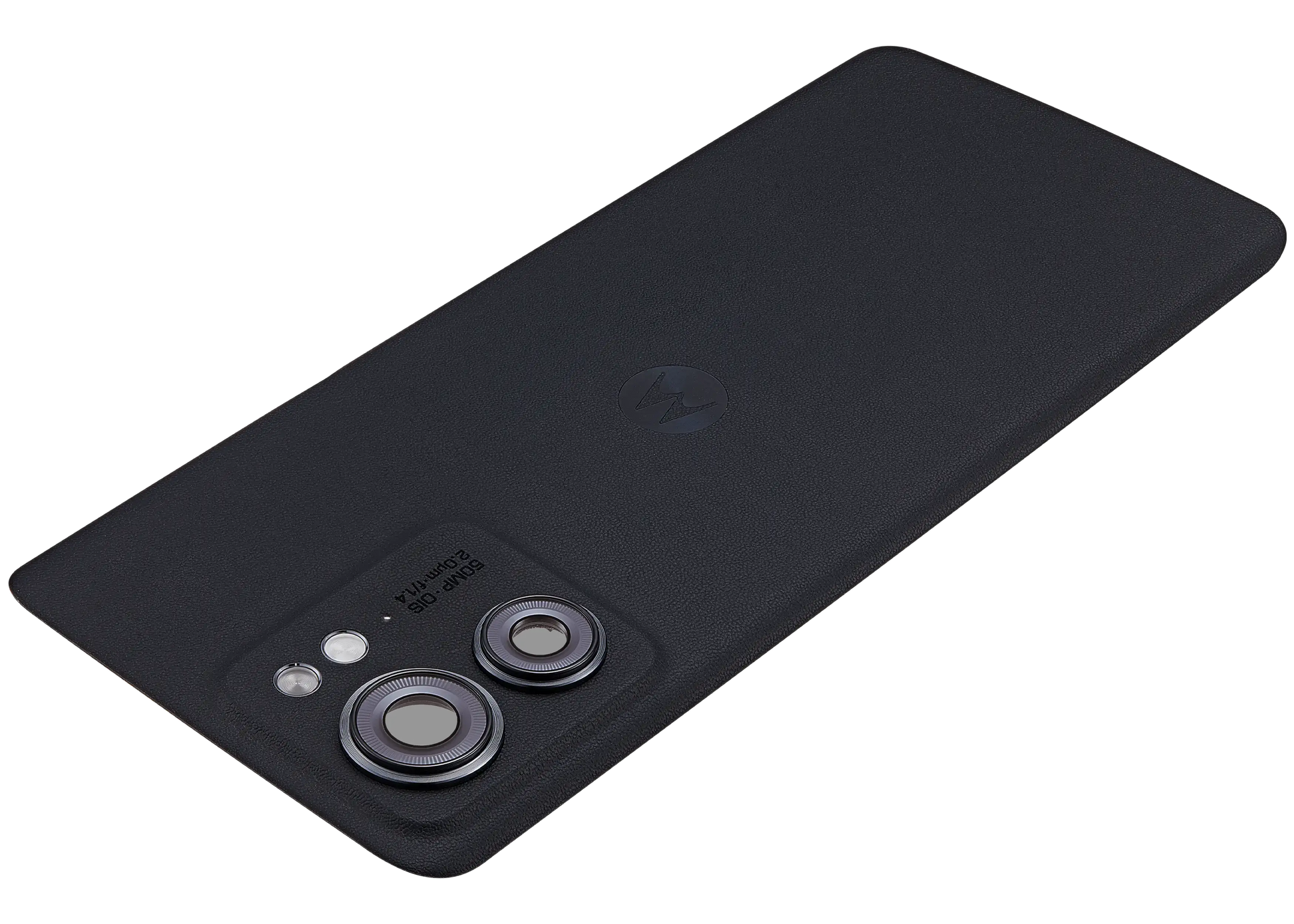 Back Cover Glass For Motorola Edge 40 (XT2303-2 / 2023) (Premium) (Eclipse Black) | SKU 107182129080 | image 4