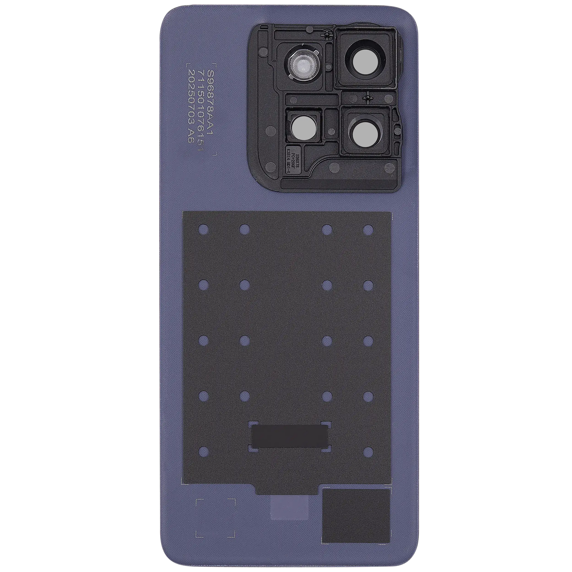 Back Cover Glass For Motorola Moto Edge 50 Neo (XT2409 / 2024) (Premium) (Grisaille) | SKU 107182129265 | image 3