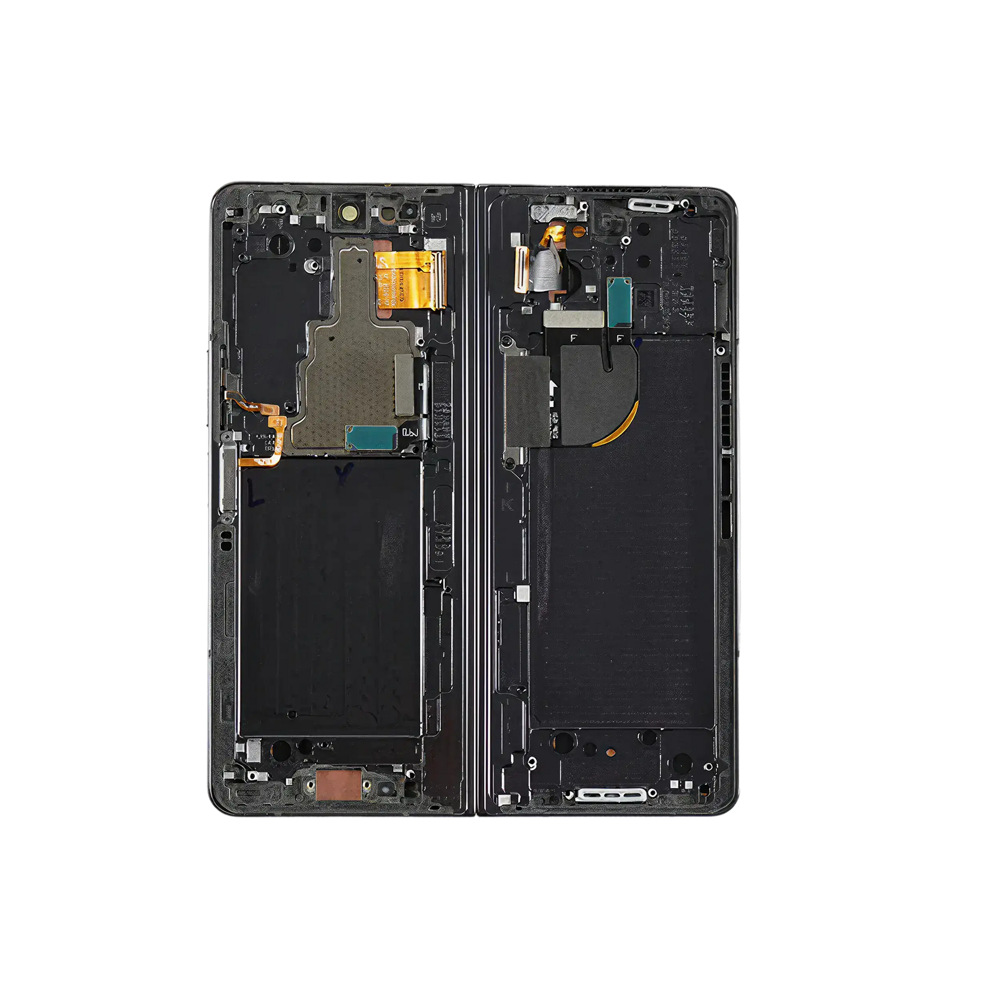 High resolution image of Inner OLED Assembly With Frame For Samsung Galaxy Z Fold 4 5G (US & International) (Refurbished) (Graygreen)