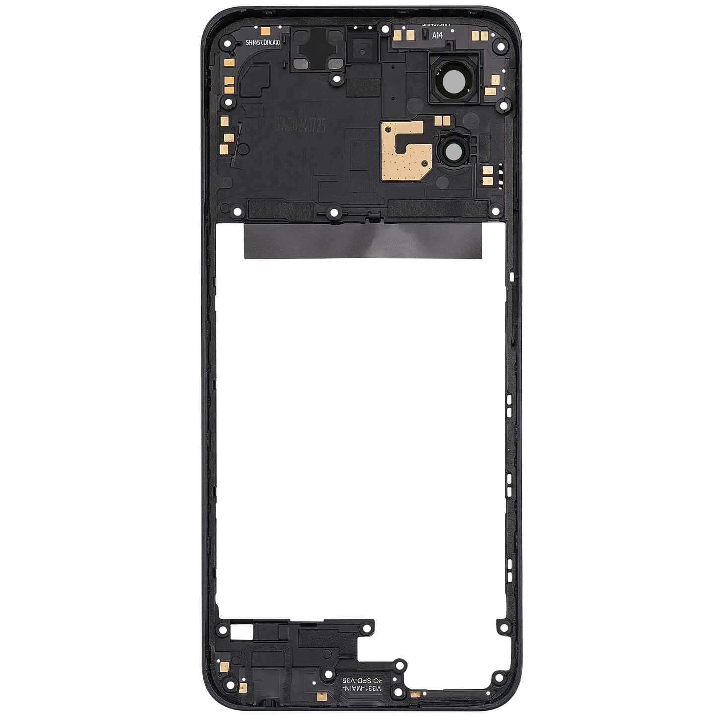 Mid-Frame Housing For Motorola Moto G 5G (XT2313 / 2023) (Premium) (Basalt Blue) replacement part SKU 107182129056 image 9