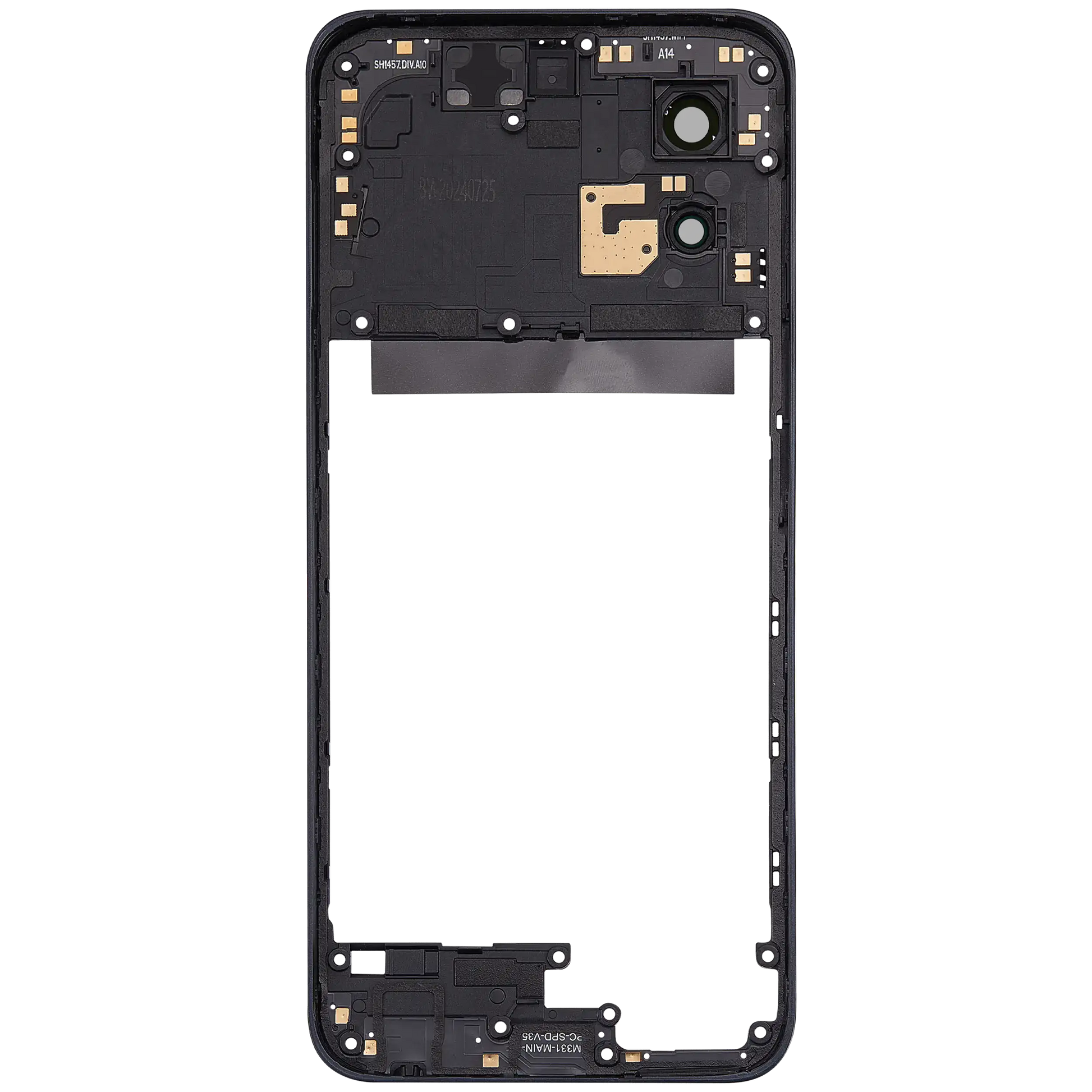 Mid-Frame Housing For Motorola Moto G 5G (XT2313 / 2023) (Premium) (Basalt Blue) replacement part SKU 107182129056 image 9
