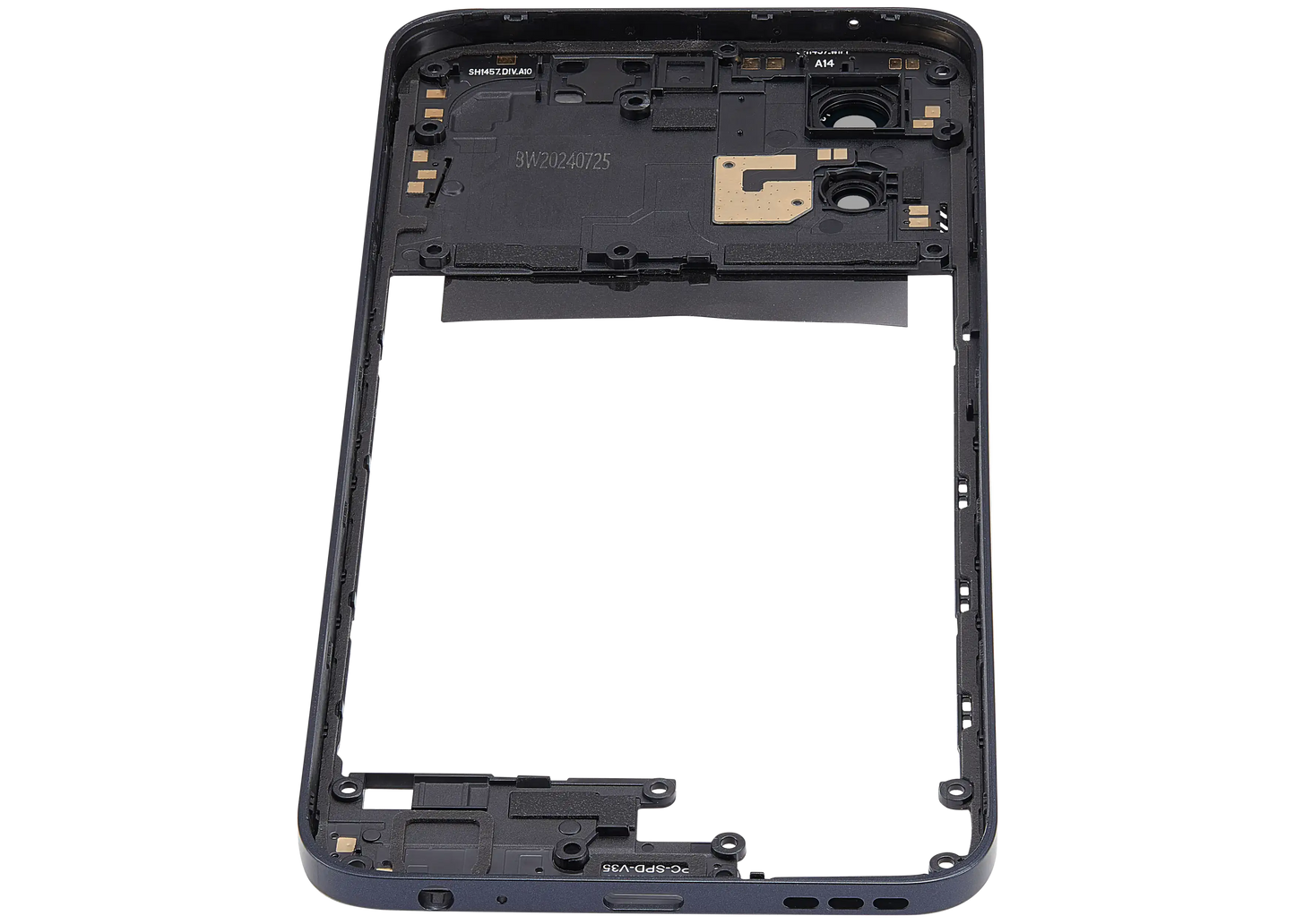 Mid-Frame Housing For Motorola Moto G 5G (XT2313 / 2023) (Premium) (Basalt Blue) replacement part SKU 107182129056 image 3