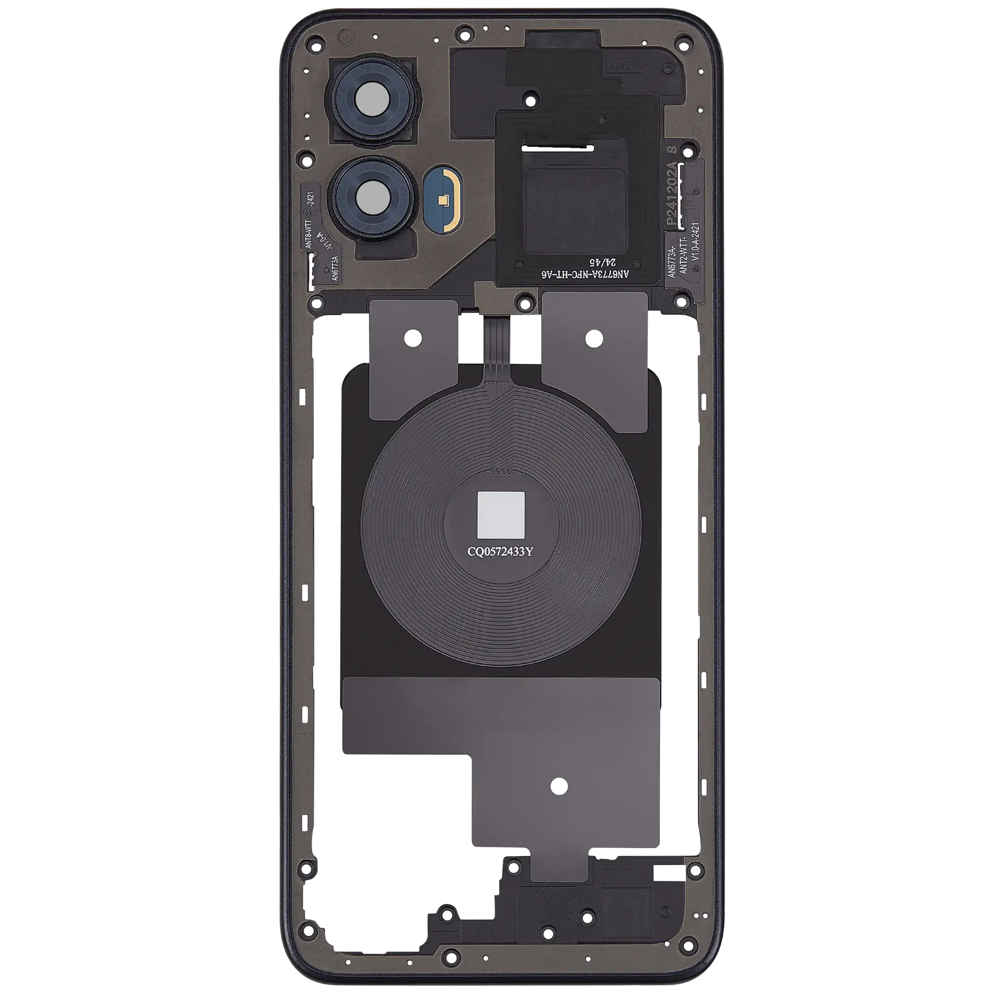 Mid-Frame Housing For Motorola Moto G Power 5G (XT2415 / 2024) (Premium) (Outer Space) replacement part SKU 107182129057 image 8