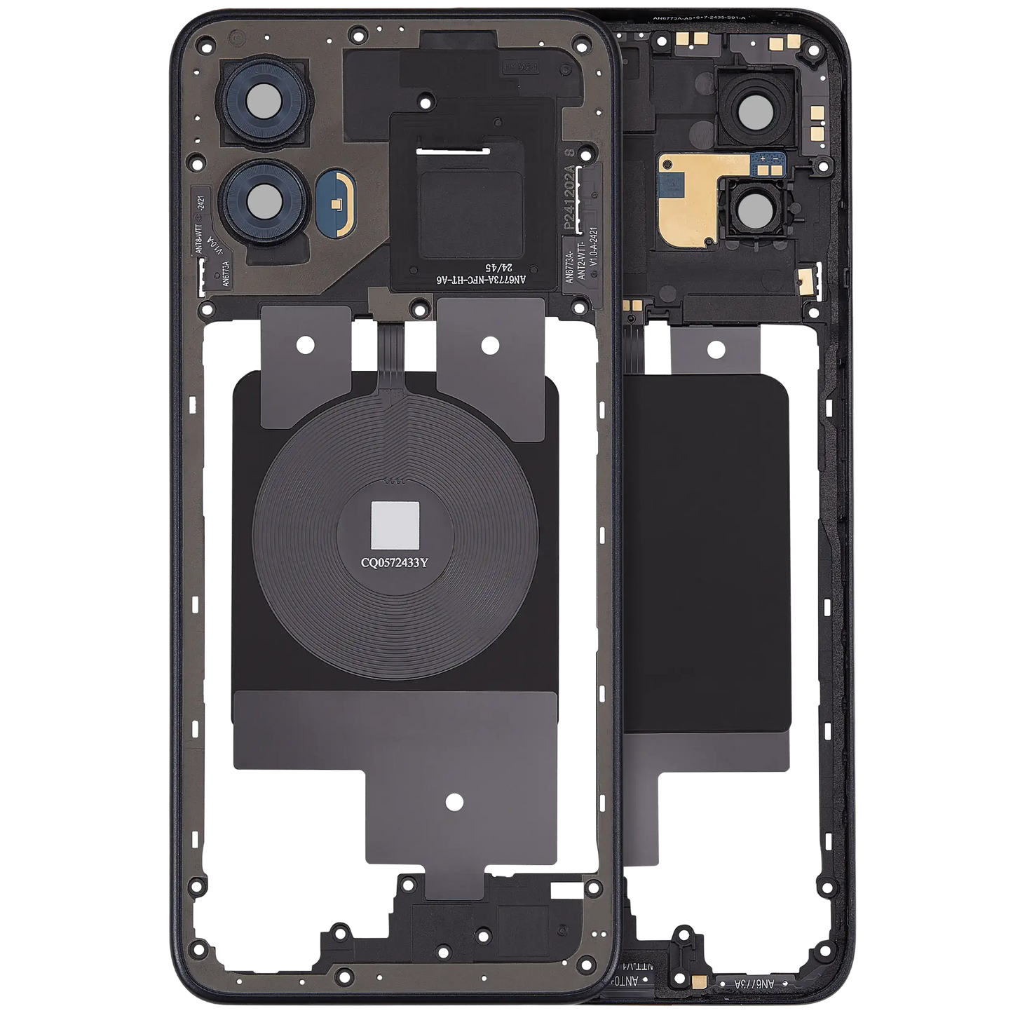 Mid-Frame Housing For Motorola Moto G Power 5G (XT2415 / 2024) (Premium) (Outer Space) replacement part SKU 107182129057 image 1