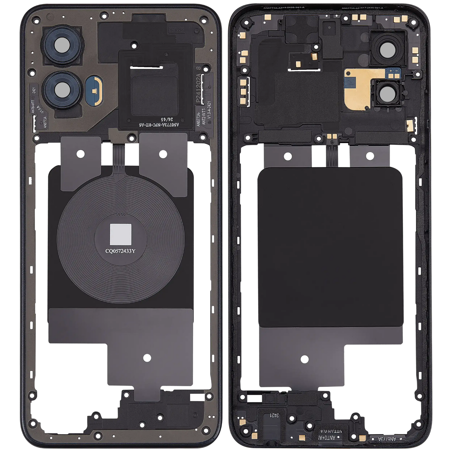 Mid-Frame Housing For Motorola Moto G Power 5G (XT2415 / 2024) (Premium) (Outer Space) replacement part SKU 107182129057 image 7