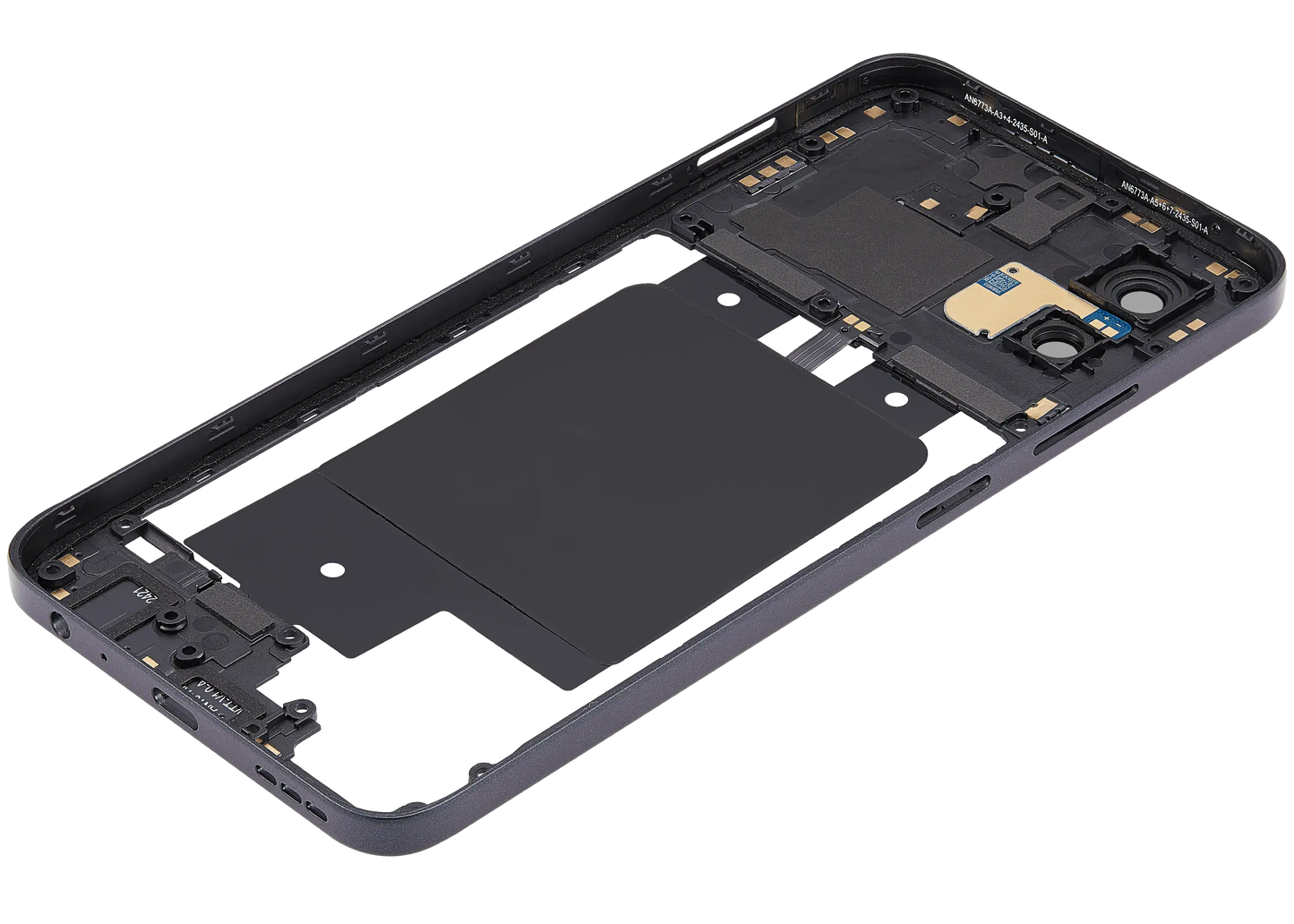 Mid-Frame Housing For Motorola Moto G Power 5G (XT2415 / 2024) (Premium) (Outer Space) replacement part SKU 107182129057 image 2