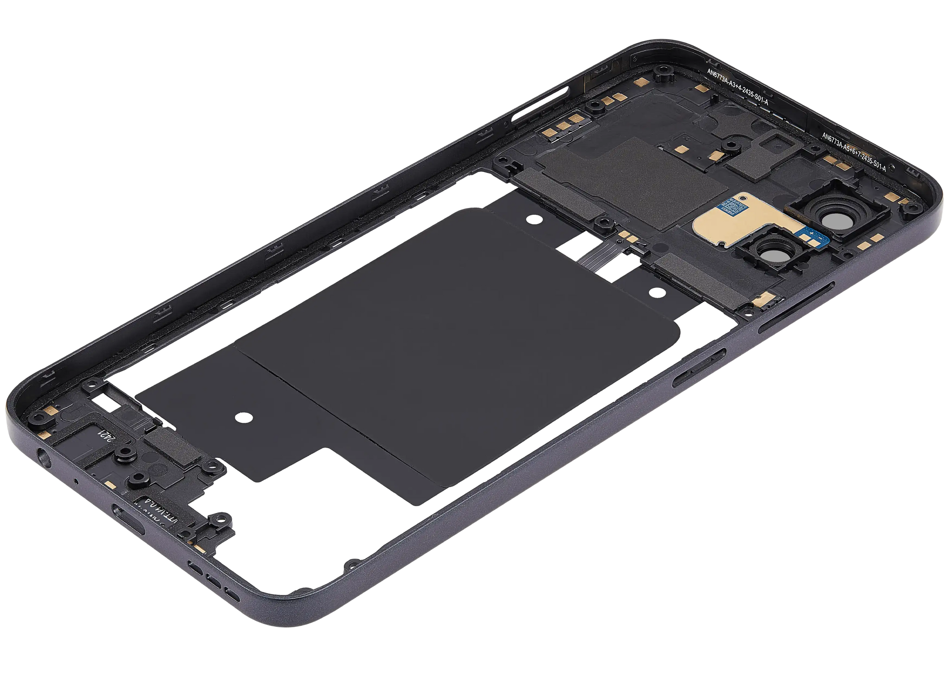 Mid-Frame Housing For Motorola Moto G Power 5G (XT2415 / 2024) (Premium) (Outer Space) replacement part SKU 107182129057 image 2