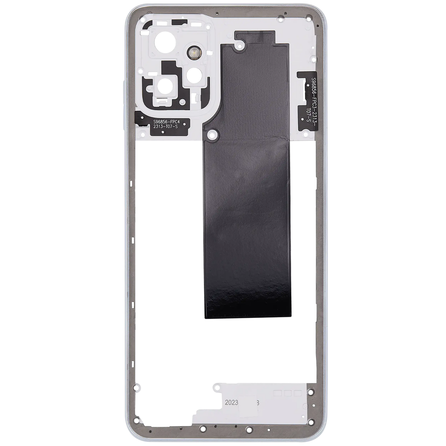 Mid-Housing For Motorola Moto G Power 5G (XT2311 / 2023) (Premium) (Bright White) replacement part SKU 107182129058 image 8