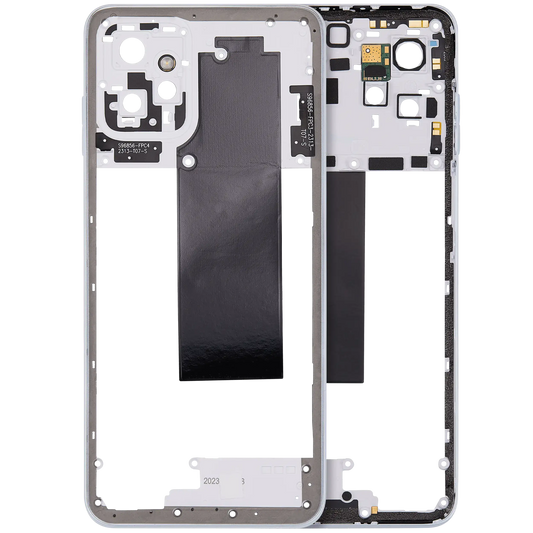 Mid-Housing For Motorola Moto G Power 5G (XT2311 / 2023) (Premium) (Bright White) replacement part SKU 107182129058 image 1