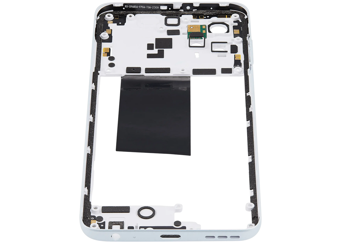 Mid-Housing For Motorola Moto G Power 5G (XT2311 / 2023) (Premium) (Bright White) replacement part SKU 107182129058 image 3