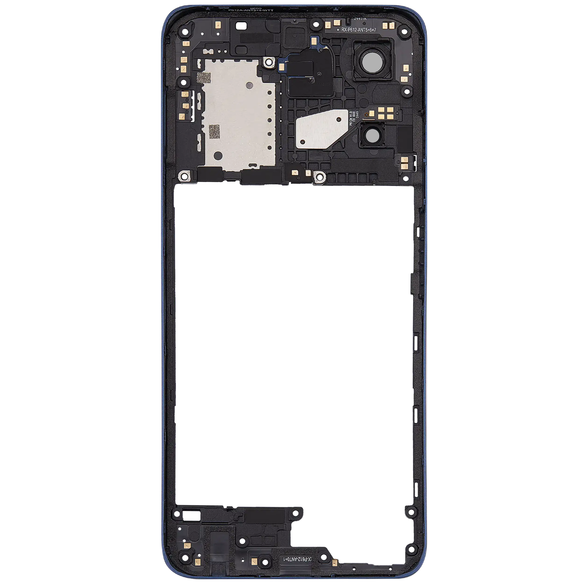 Mid-Frame Housing For Motorola Moto G 5G (XT2513 / 2025) (Premium) (Sapphire Blue) replacement part SKU 107182129059 image 9