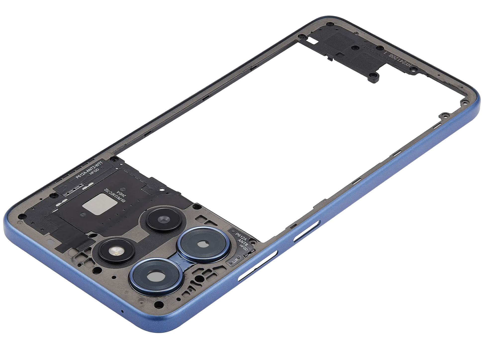 Mid-Frame Housing For Motorola Moto G 5G (XT2513 / 2025) (Premium) (Sapphire Blue) replacement part SKU 107182129059 image 10