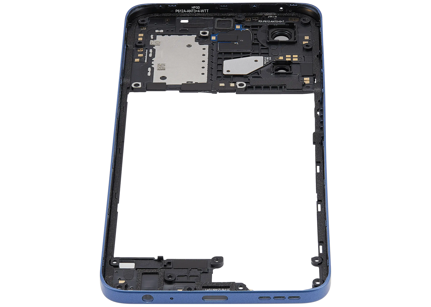 Mid-Frame Housing For Motorola Moto G 5G (XT2513 / 2025) (Premium) (Sapphire Blue) replacement part SKU 107182129059 image 3