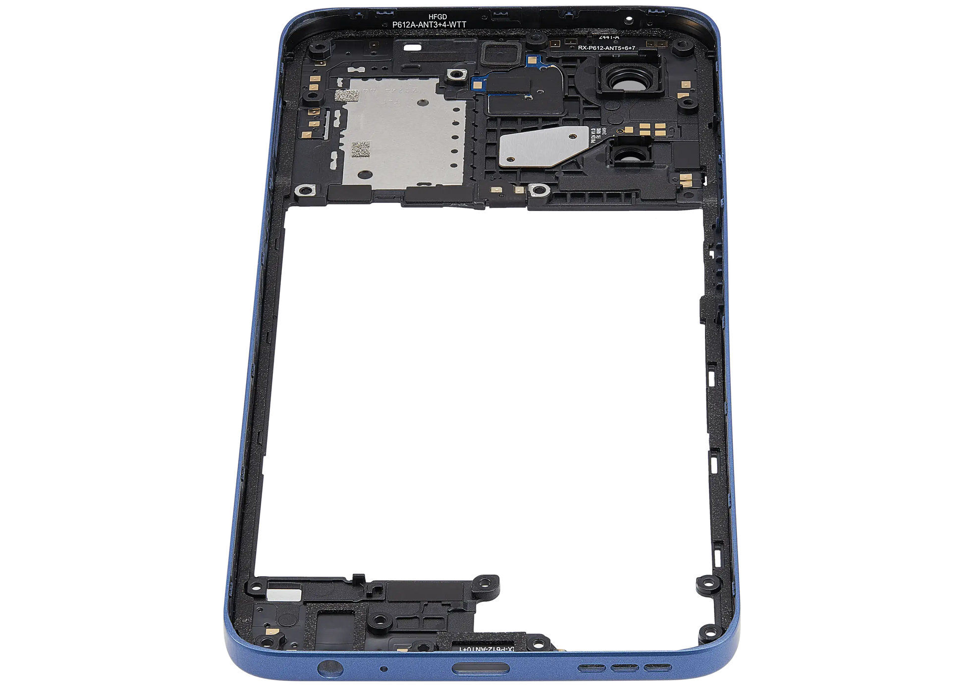 Mid-Frame Housing For Motorola Moto G 5G (XT2513 / 2025) (Premium) (Sapphire Blue) replacement part SKU 107182129059 image 3