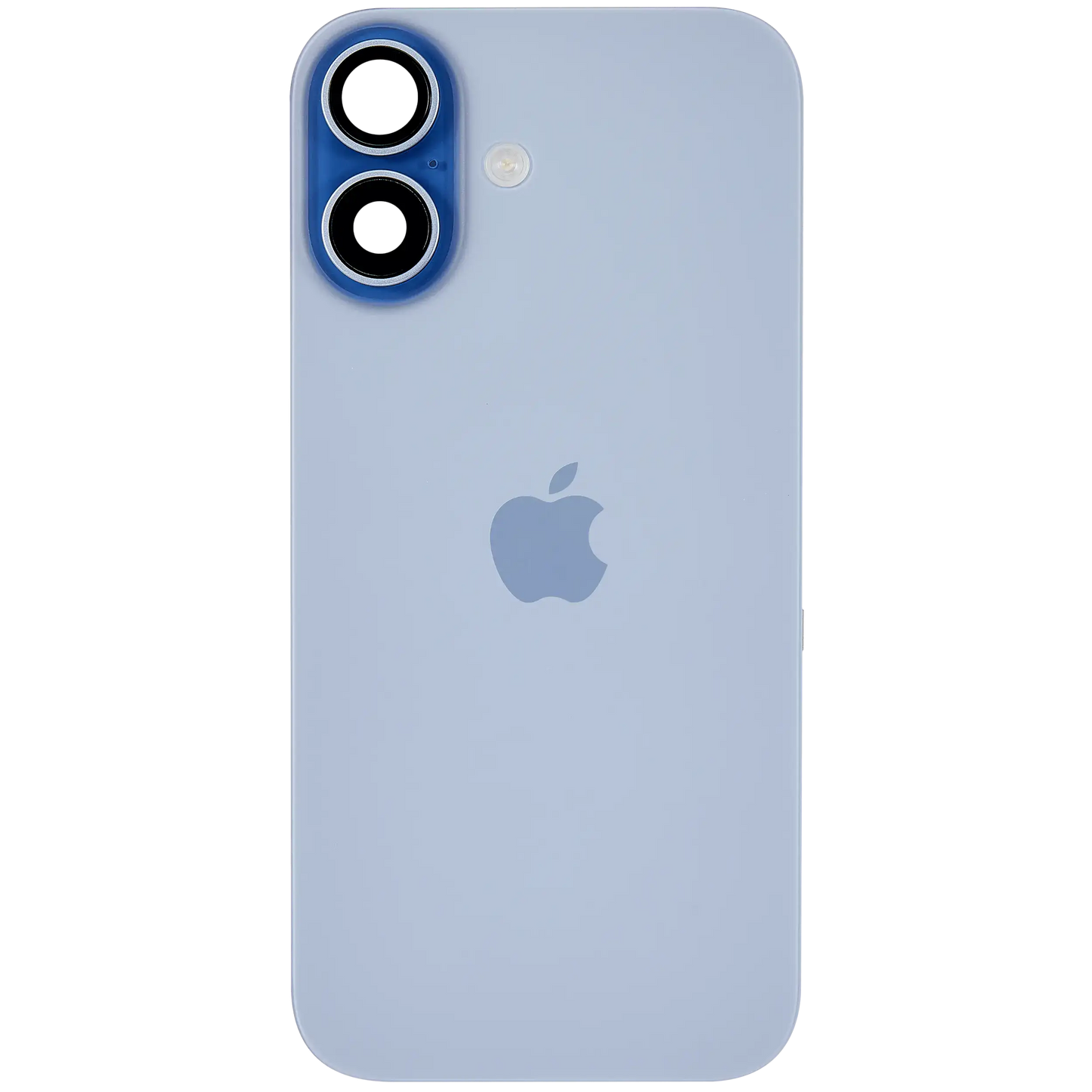 Back Glass w/ MagSafe Magnet & NFC & Flashlight Flex For iPhone 17 (Used OEM Pull: Grade C) (Mist Blue)