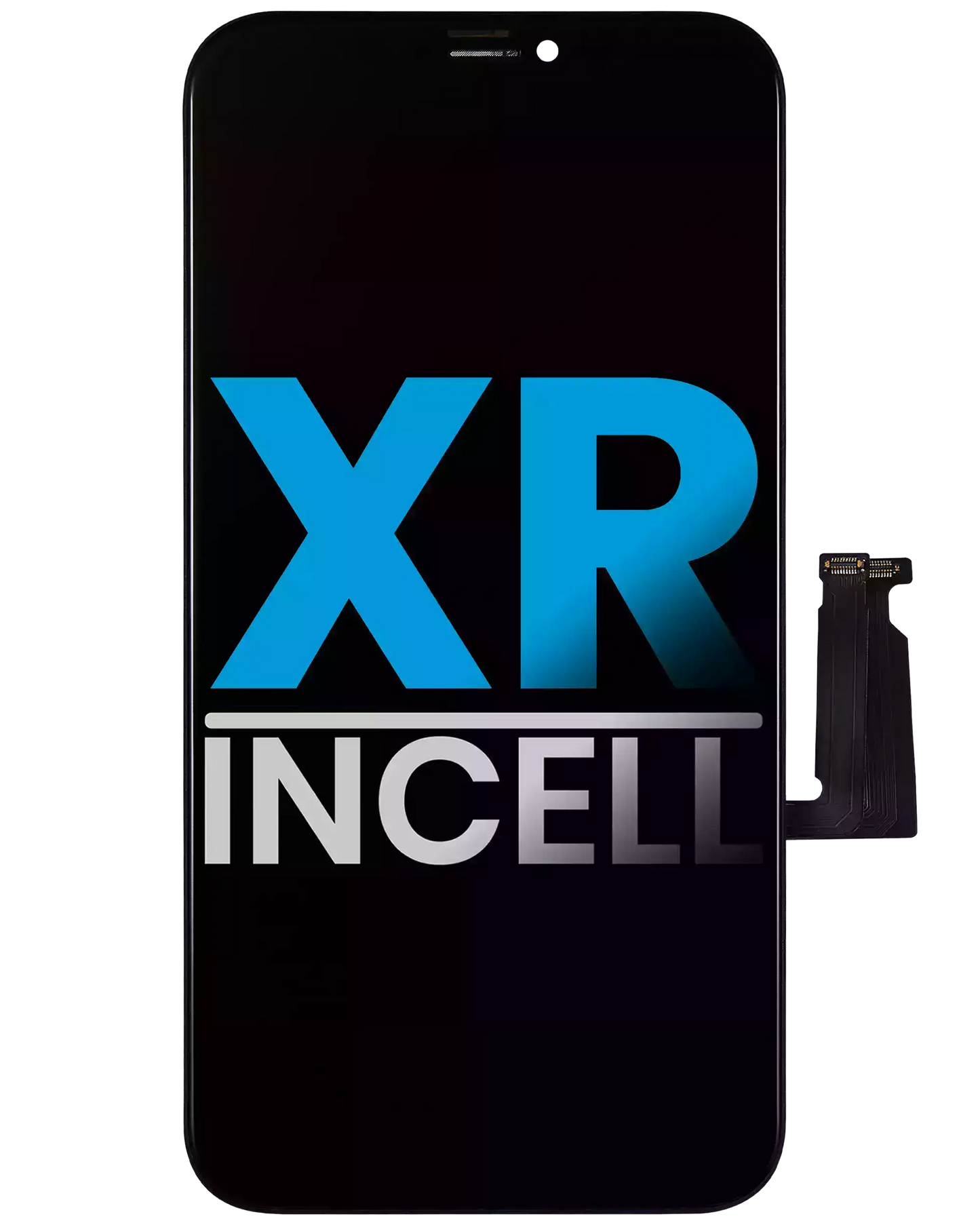LCD Assembly With Steel Plate Pre-Installed For iPhone XR (Aftermarket: AQ7 / Incell)