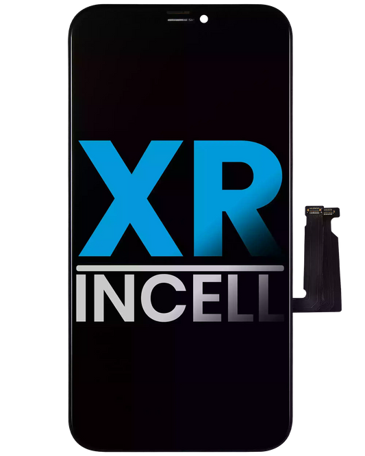 LCD Assembly With Steel Plate Pre-Installed For iPhone XR (Aftermarket: AQ7 / Incell)