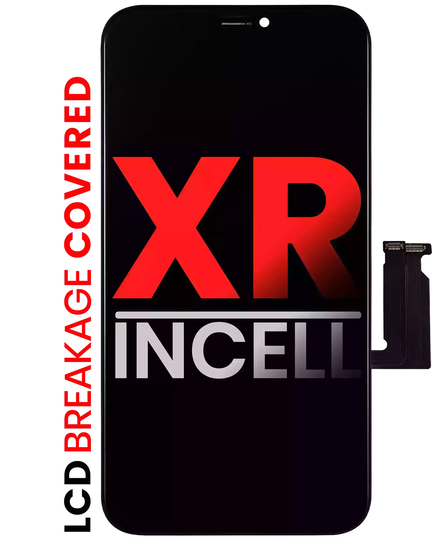 LCD Assembly With Steel Plate Pre-Installed For iPhone XR (Aftermarket Pro: XO7 / Incell)