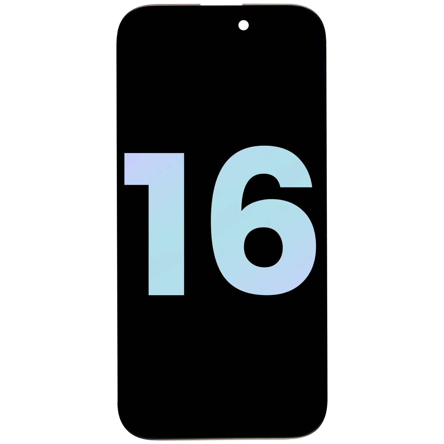 OLED Assembly With Proximity Sensor Flex Pre-Installed For iPhone 16 (Service Pack)