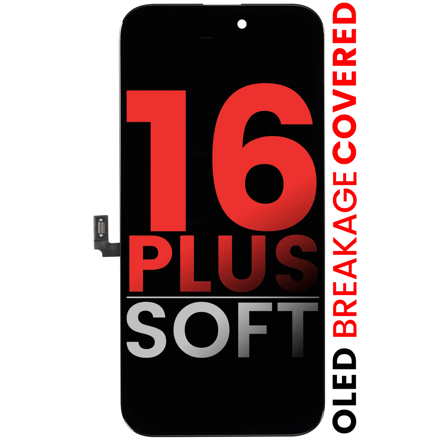 OLED Assembly For iPhone 16 Plus (Aftermarket Pro: XO7 Soft)