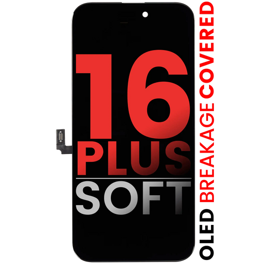 OLED Assembly For iPhone 16 Plus (Aftermarket Pro: XO7 Soft)