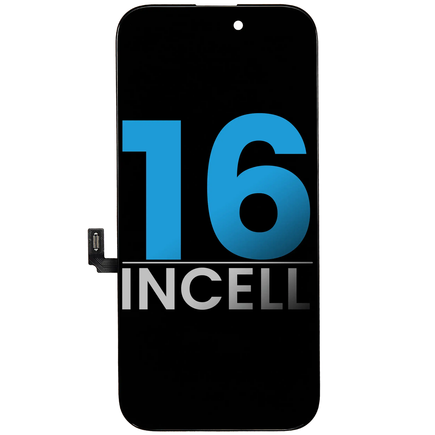 LCD Assembly For iPhone 16 (Aftermarket :AQ7 / Incell)