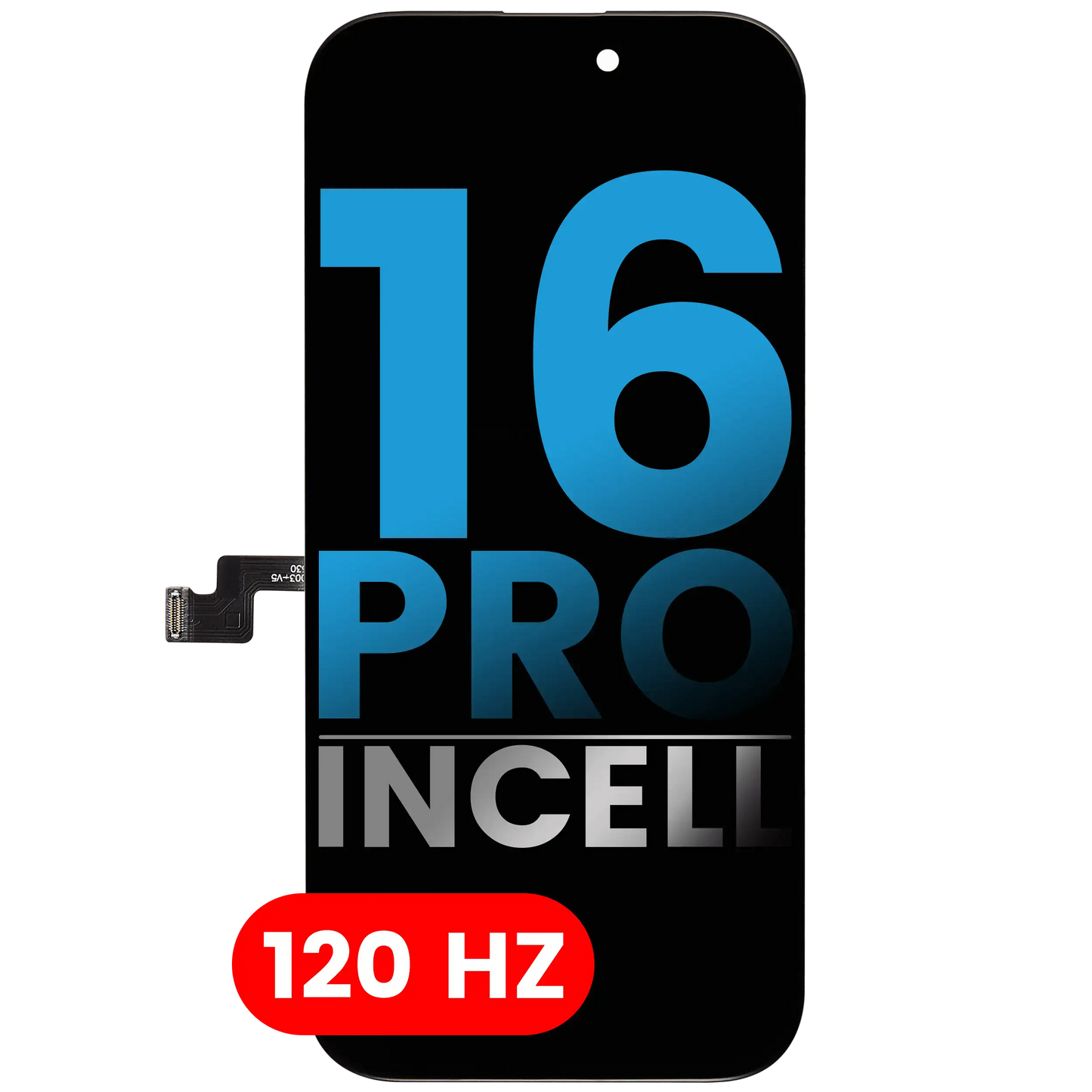 LCD Assembly For iPhone 16 Pro (Aftermarket: AQ7 / Incell) (120HZ)