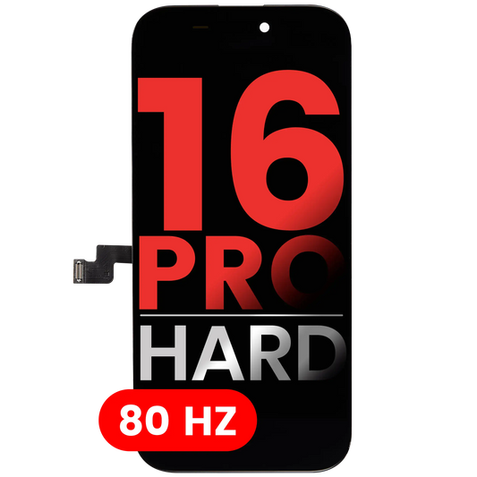 OLED Assembly For iPhone 16 Pro (Aftermarket Plus: Hard) (80Hz)