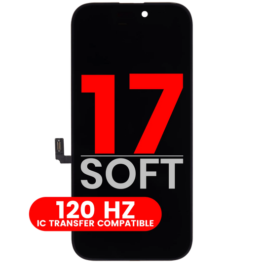 OLED Assembly For iPhone 17 (Aftermarket Plus: Soft) (120HZ)