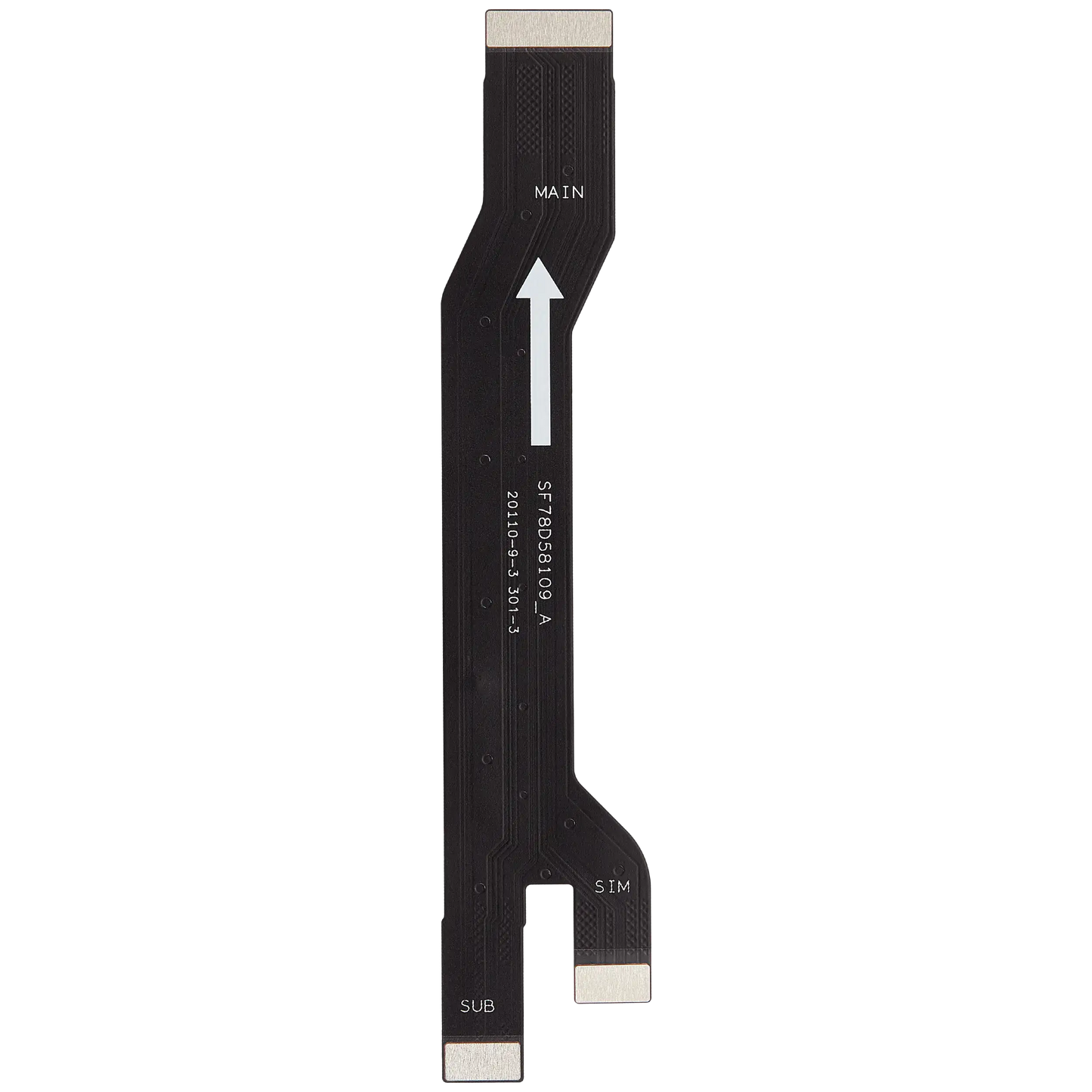 Sim Card Reader Flex Cable For Motorola Edge Plus / Edge 40 Pro (XT2301 / 2023) (Premium) | SKU 107182129182 | image 1