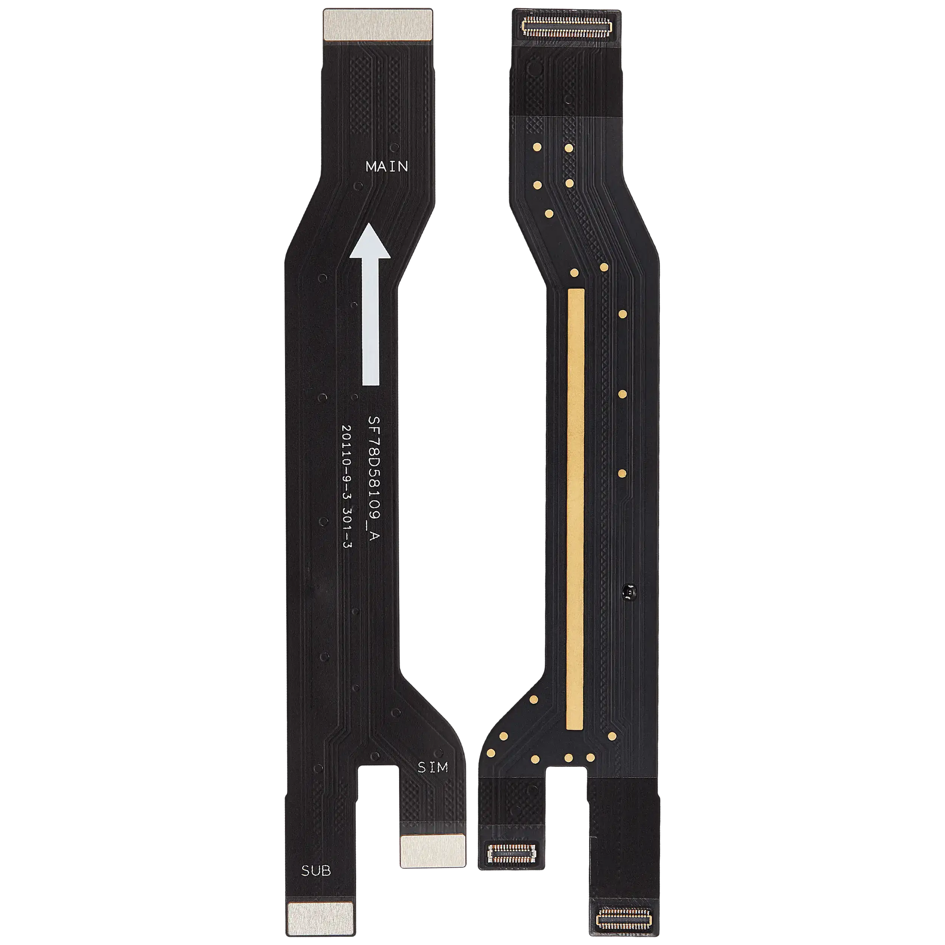 Sim Card Reader Flex Cable For Motorola Edge Plus / Edge 40 Pro (XT2301 / 2023) (Premium) | SKU 107182129182 | image 2