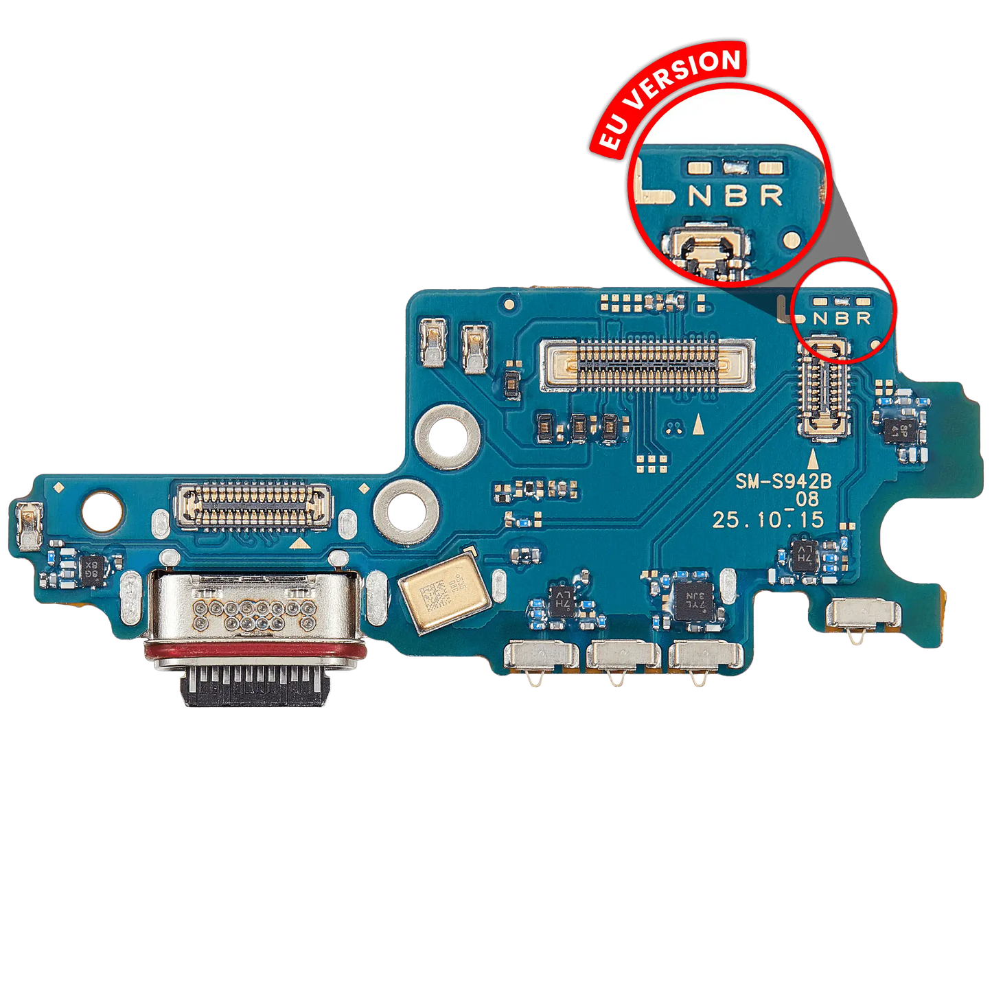 Charging Port Board With Sim Card Reader For Samsung Galaxy S26 (S942B) (EU Version) (Premium)