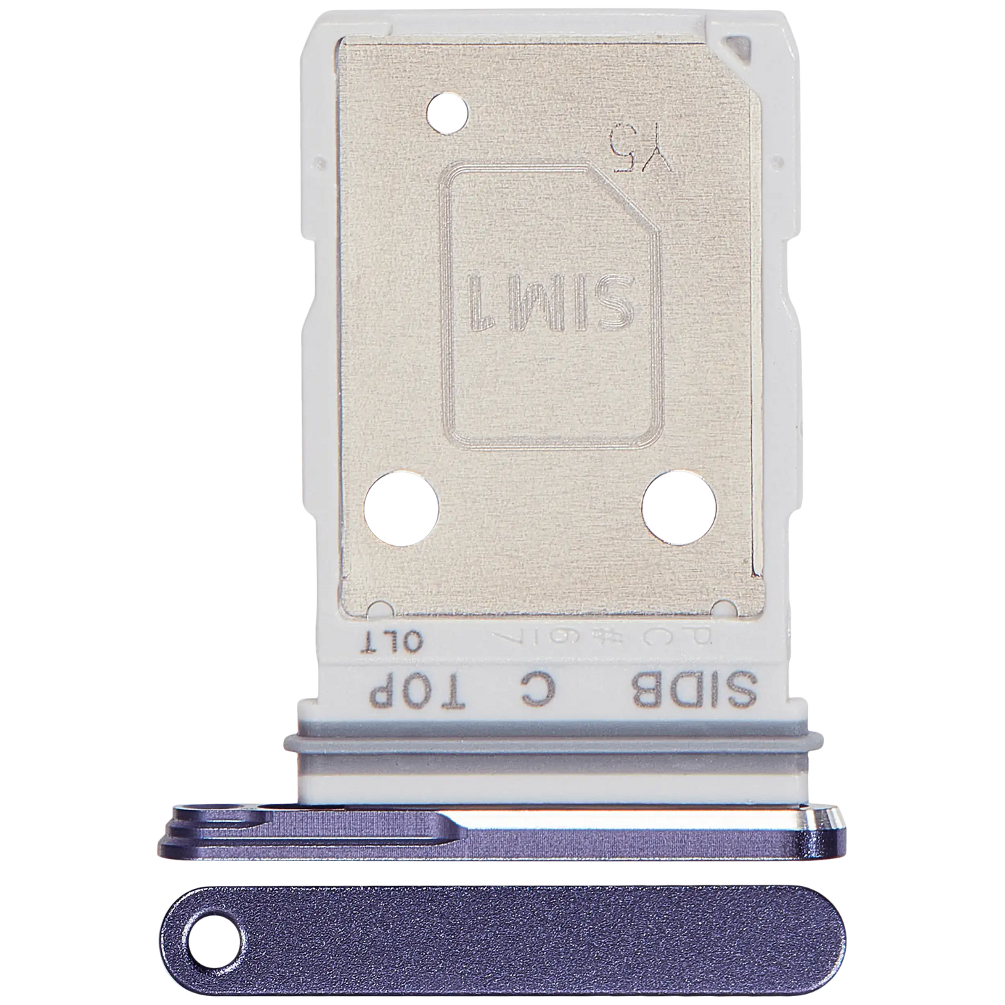 Dual Sim Card Tray For Samsung Galaxy S26 (S942) (Cobalt Violet)