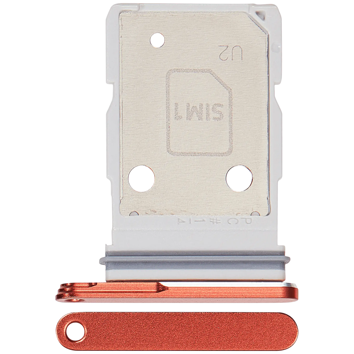 Dual Sim Card Tray For Samsung Galaxy S26 (S942) (Red)