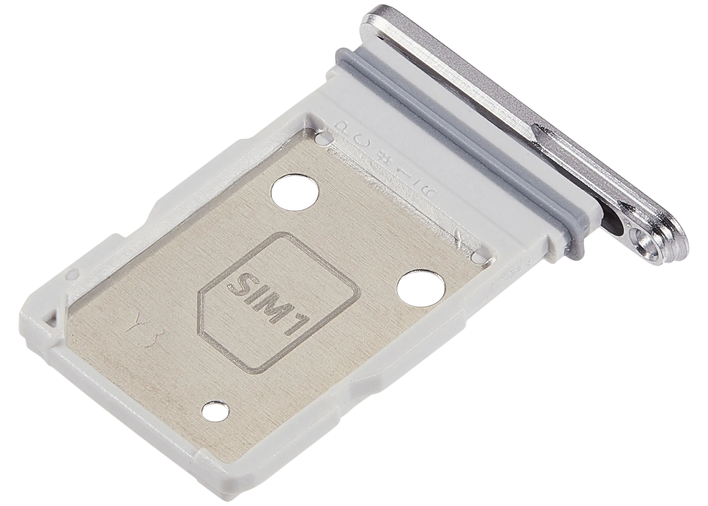 Dual Sim Card Tray For Samsung Galaxy S26 (S942) (Silver Shadow)