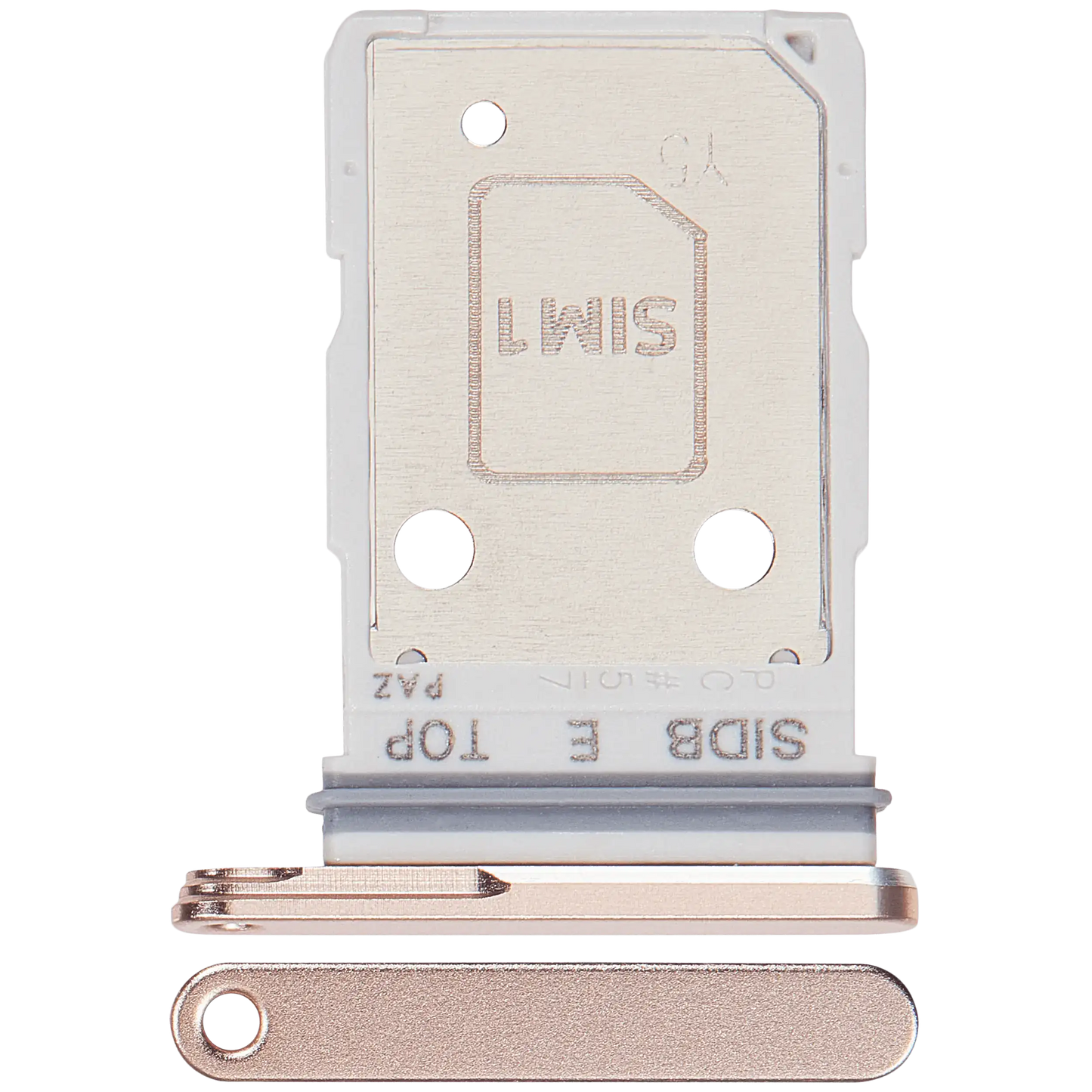 Dual Sim Card Tray For Samsung Galaxy S26 (S942) (Pink Gold)
