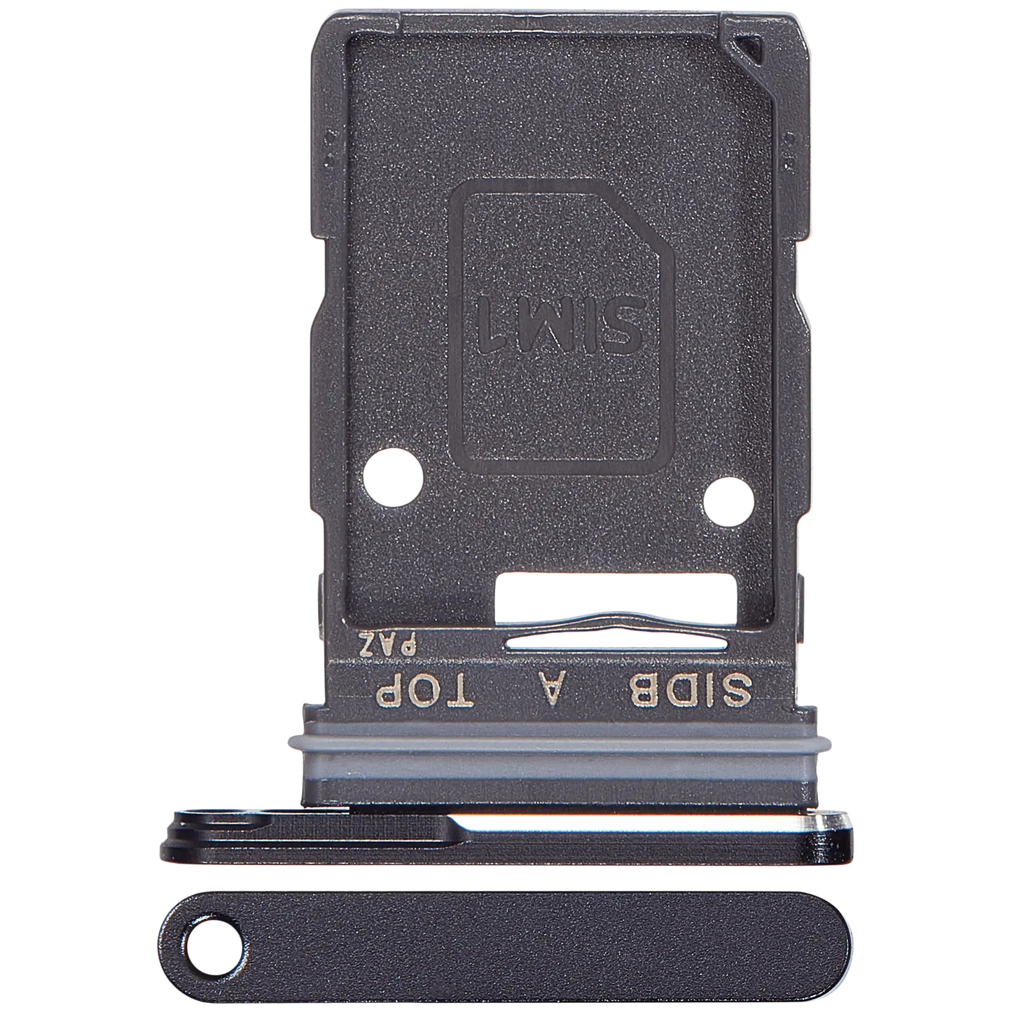 Single Sim Card Tray For Samsung Galaxy S26 (S942) (Black)