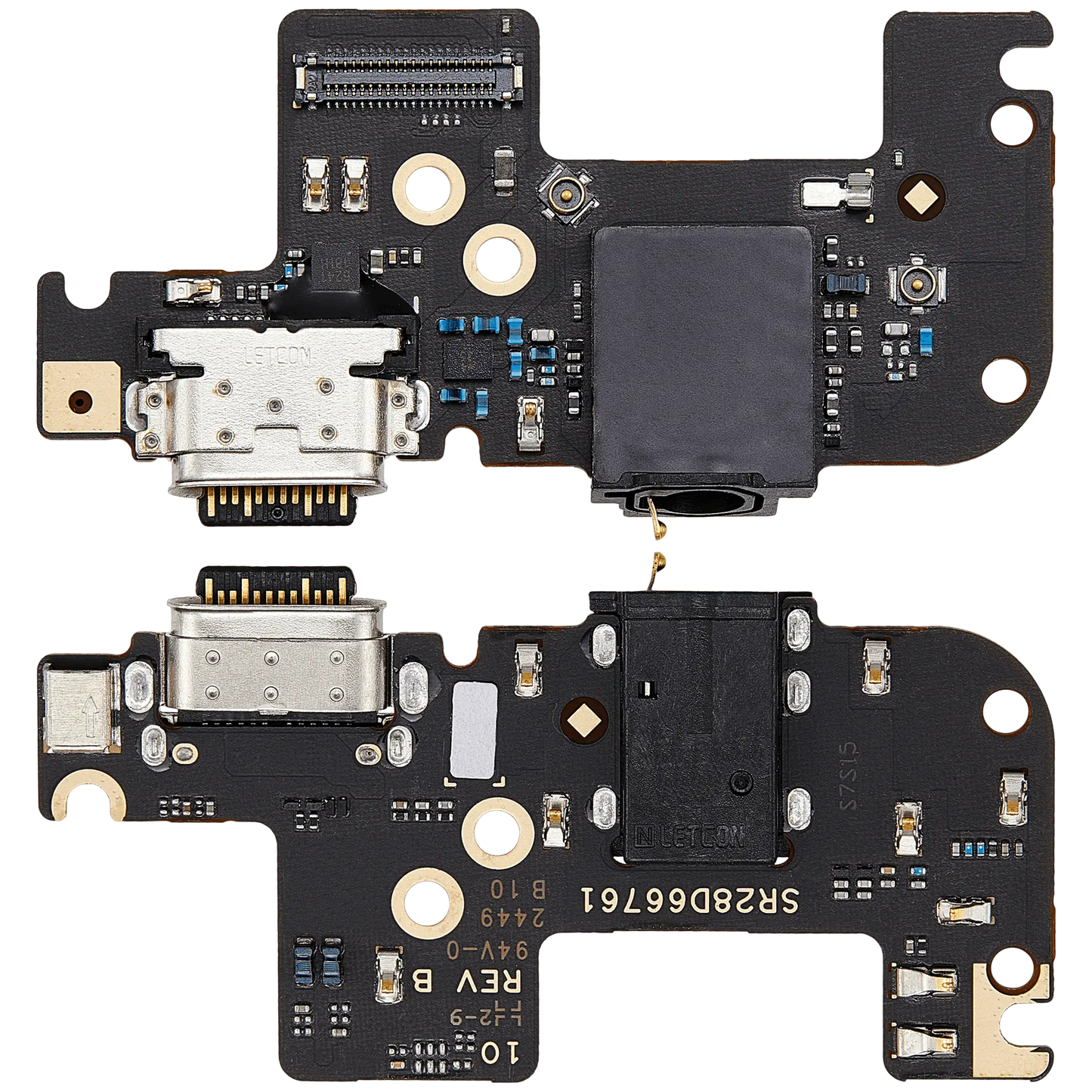 Charging Port Board For Motorola Moto G Stylus 5G (XT2315 / 2023) (Premium) replacement part SKU 107182129038 image 2