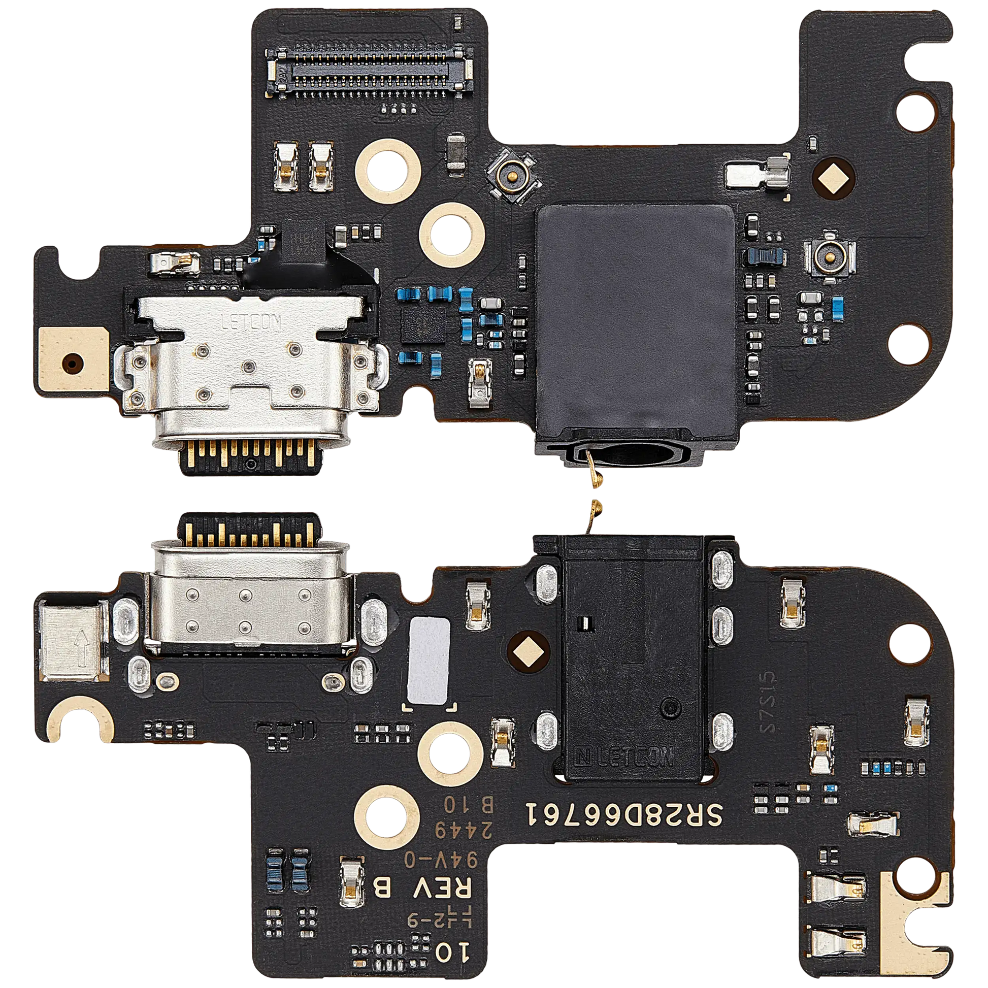 Charging Port Board For Motorola Moto G Stylus 5G (XT2315 / 2023) (Premium) replacement part SKU 107182129038 image 2