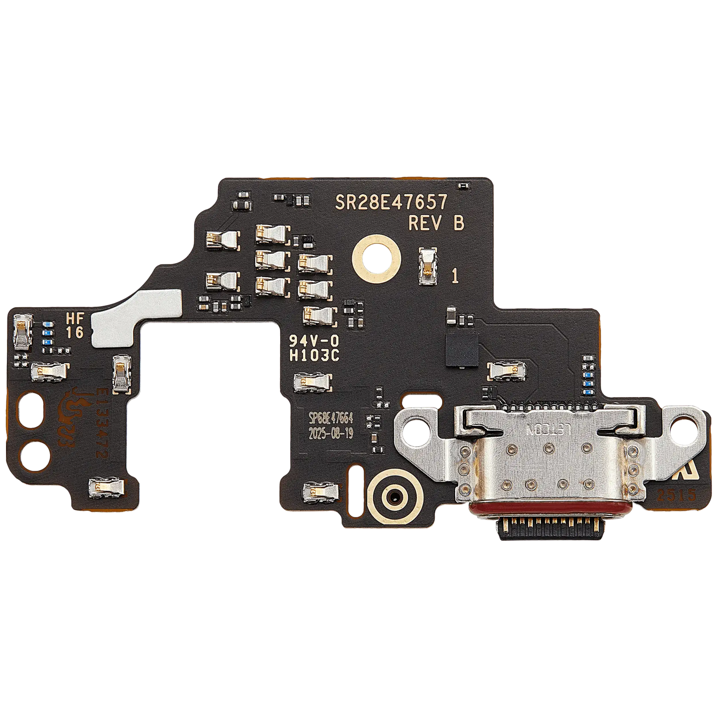 USB-C Charging Port Board For Motorola Moto G Stylus 5G (XT2517 / 2025) (Premium) replacement part SKU 107182129041 image 3