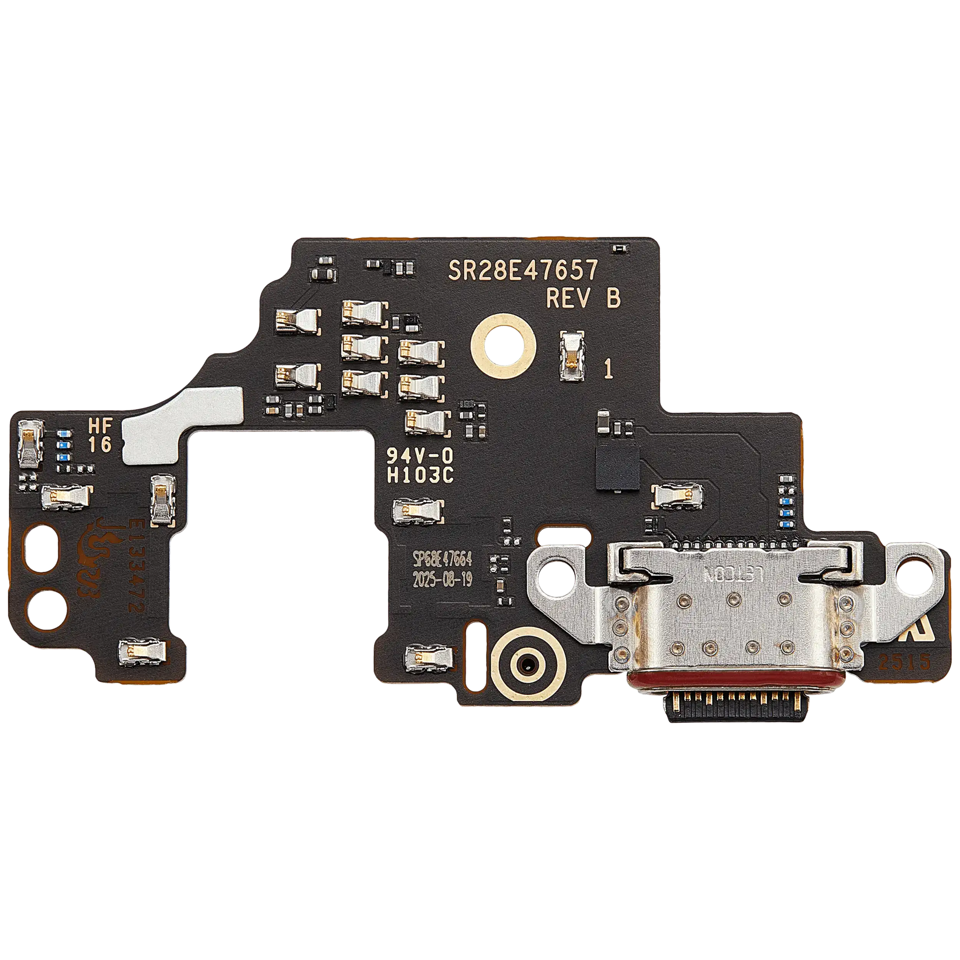 USB-C Charging Port Board For Motorola Moto G Stylus 5G (XT2517 / 2025) (Premium) replacement part SKU 107182129041 image 3