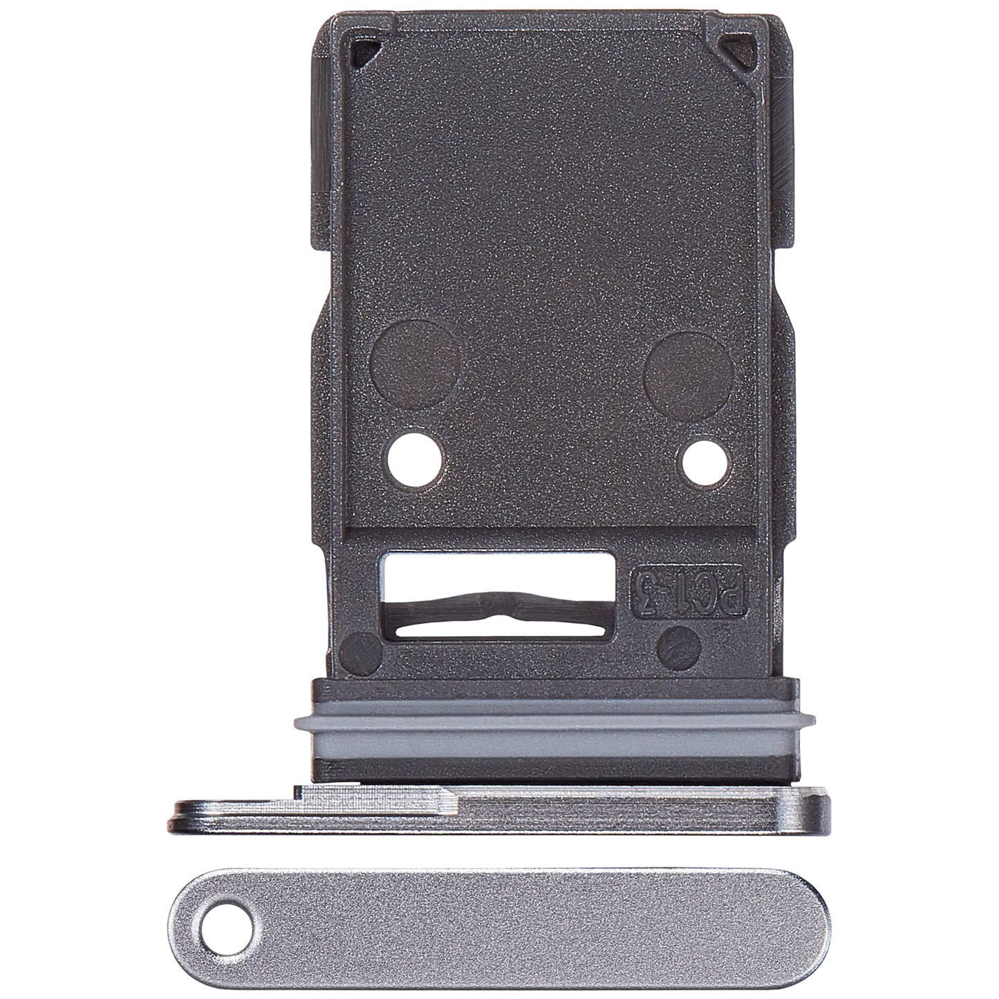 Single Sim Card Tray For Samsung Galaxy S26 Ultra (S948) (Silver Shadow)