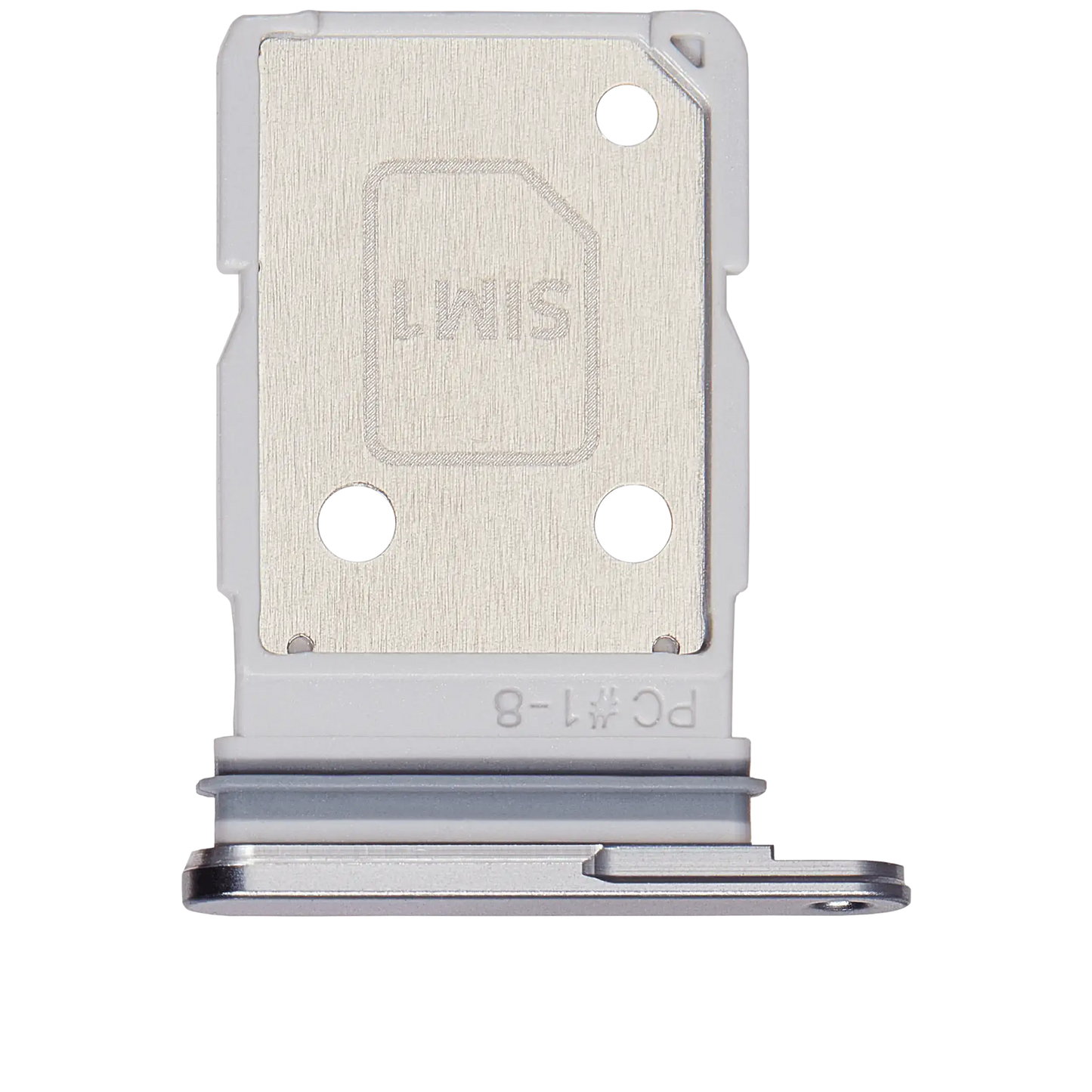 Dual Sim Card Tray For Samsung Galaxy S26 Ultra (S948) (Silver Shadow)
