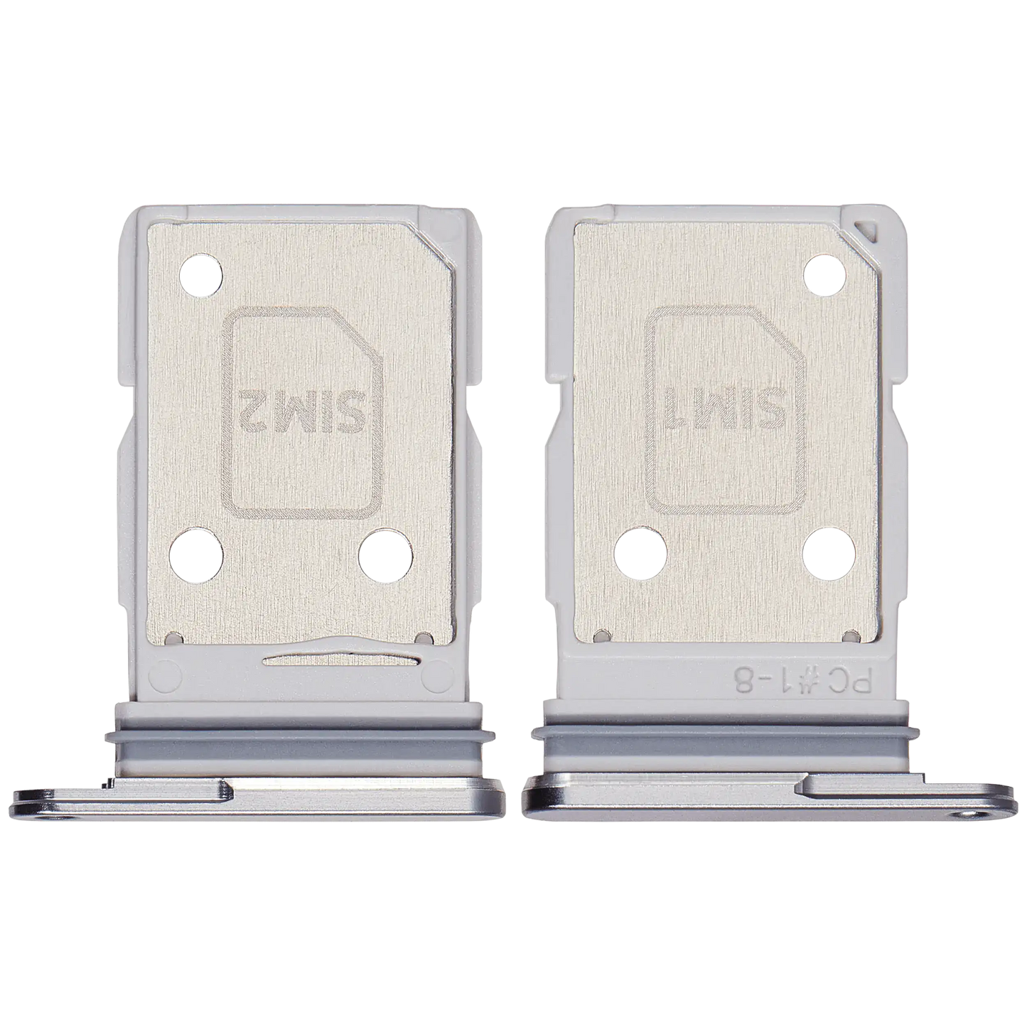 Dual Sim Card Tray For Samsung Galaxy S26 Ultra (S948) (Silver Shadow)