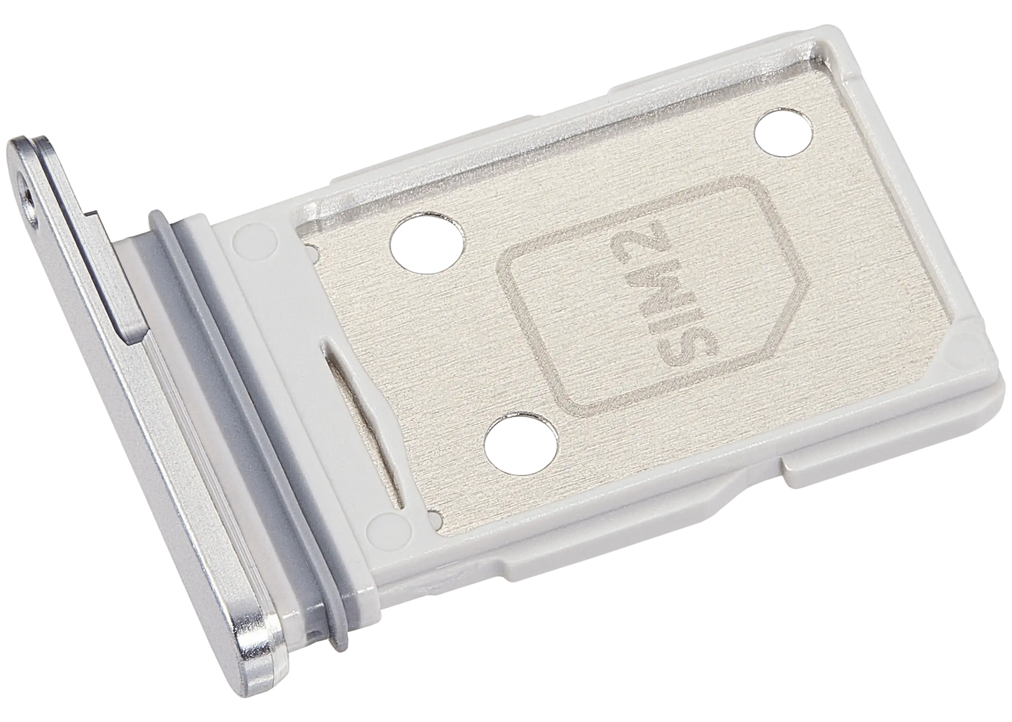Dual Sim Card Tray For Samsung Galaxy S26 Ultra (S948) (Silver Shadow)