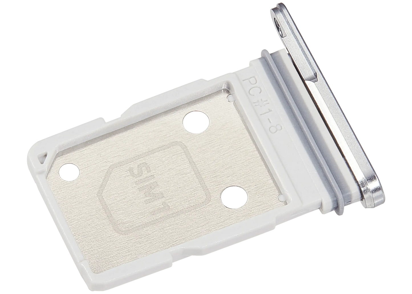 Dual Sim Card Tray For Samsung Galaxy S26 Ultra (S948) (Silver Shadow)