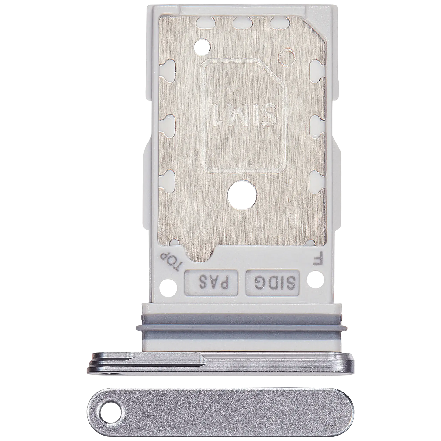 Dual Sim Card Tray For Samsung Galaxy S26 Plus (S947) (Silver Shadow)