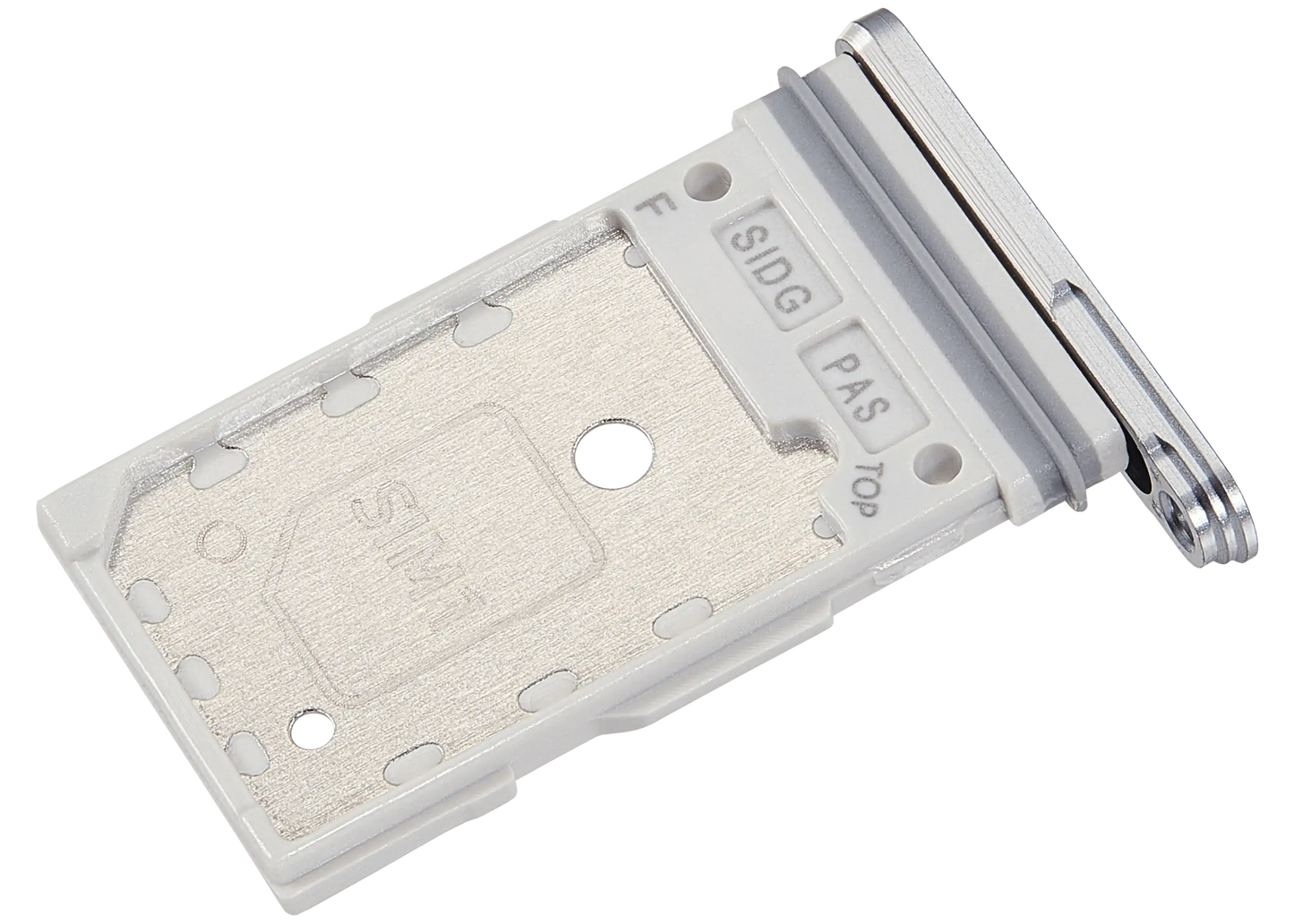Dual Sim Card Tray For Samsung Galaxy S26 Plus (S947) (Silver Shadow)