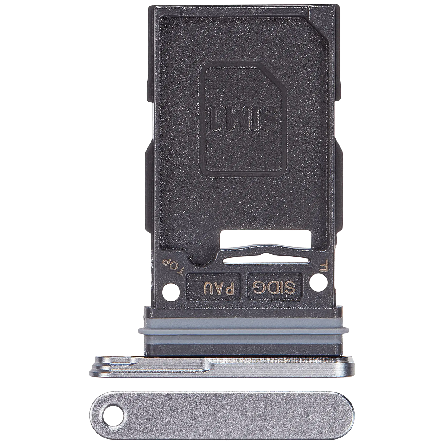 Single Sim Card Tray For Samsung Galaxy S26 Plus (S947) (Silver Shadow)